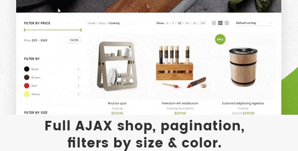 WoodMart Theme Review - AJAX Full Screen Search