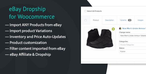 eBay Dropship for WooCommerce