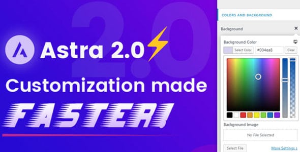 Astra Theme Review - WordPress Customizer and Real-Time Changes