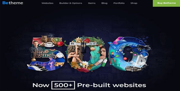 BeTheme Review - 500+ Pre-Built Websites