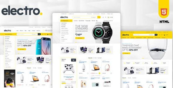 Electro Theme Review - Homepage Styles