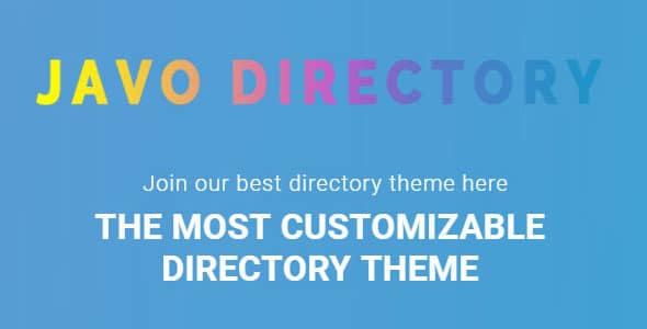 Javo Theme Review - Javo Directory WordPress Theme Features