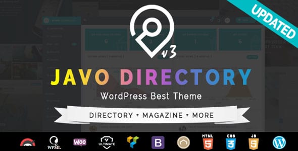 Javo Theme Review - V3 Popular Pages