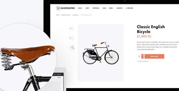 Shopkeeper Theme Review - Responsive Design