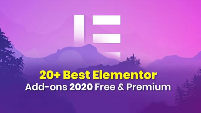20+ Best Free & Premium Elementor Addons 2020